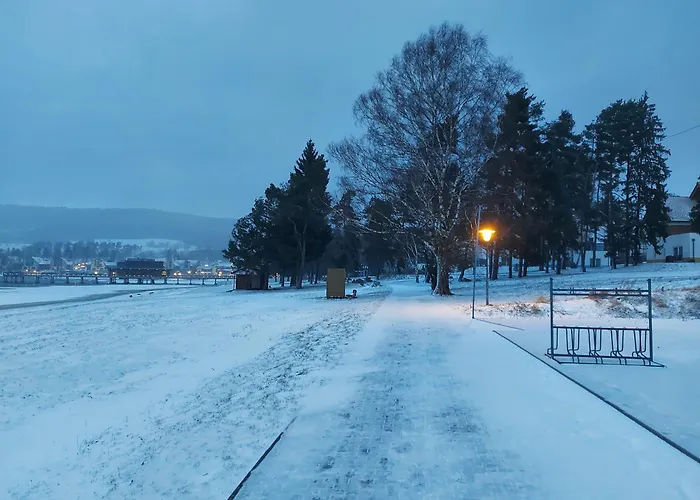 Lipno S Výhledem Na Jezero Lipno nad Vltavou